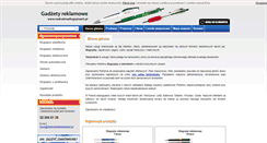Desktop Screenshot of nadrukinadlugopisach.pl